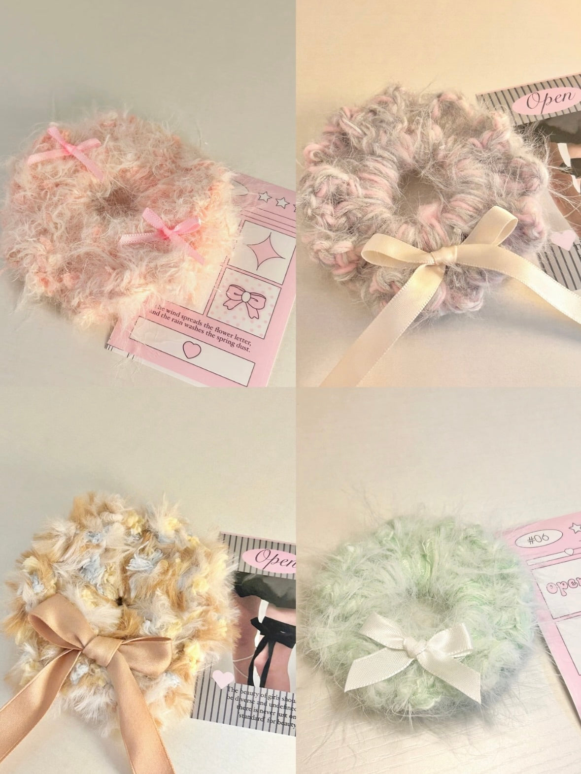 Cozy Scrunchie Mystery Box | Handmade Crochet Hair Tie