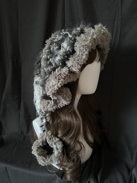 Crochet Witch Hat: Classic Gray Witch Hat