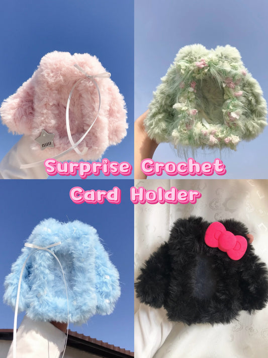 Cozy Card Keeper Mystery Box | Handmade Crochet Card Holder
