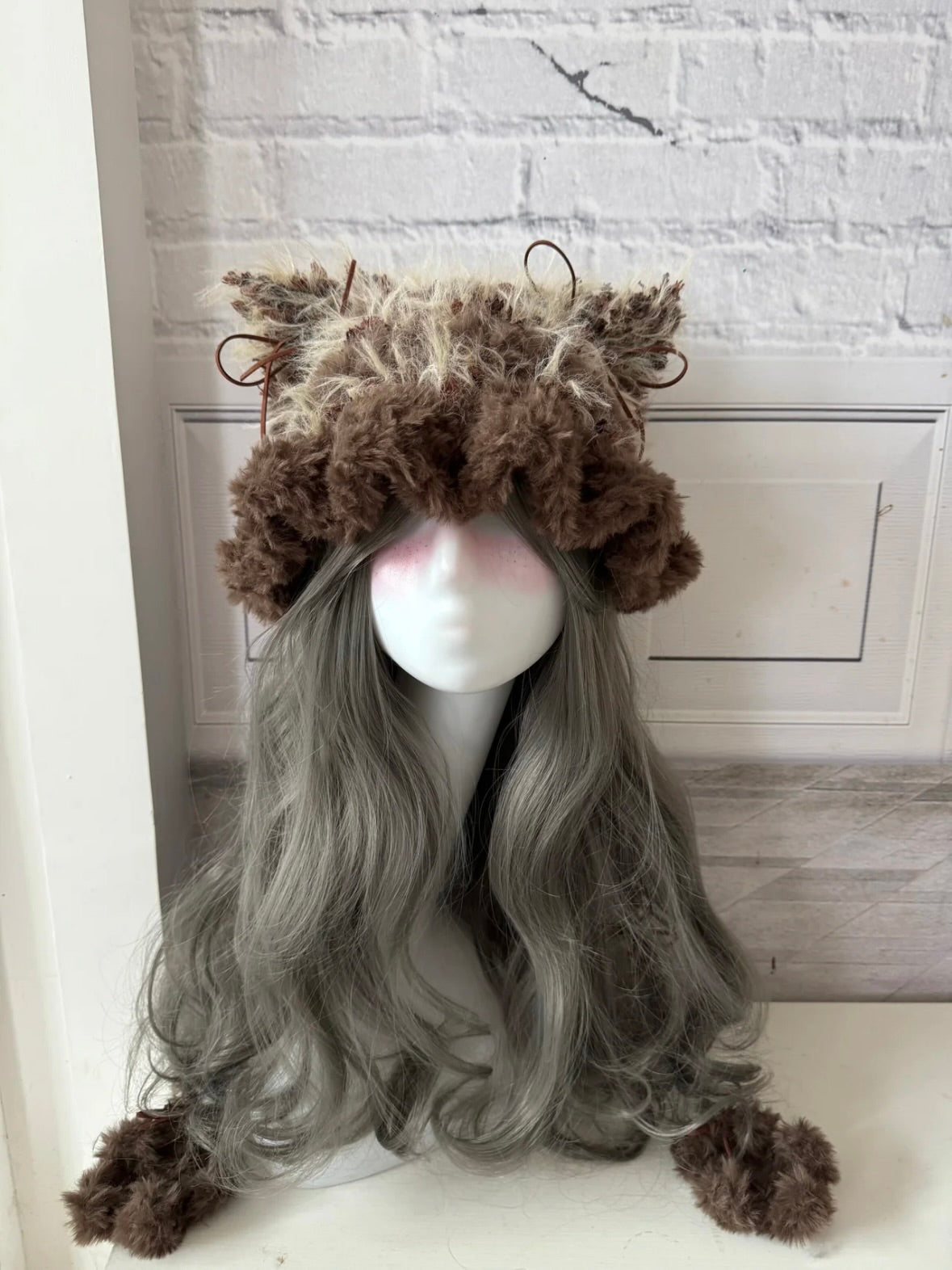Crochet Cat Ear Beanie: Deer Antler Jellyfish Hat