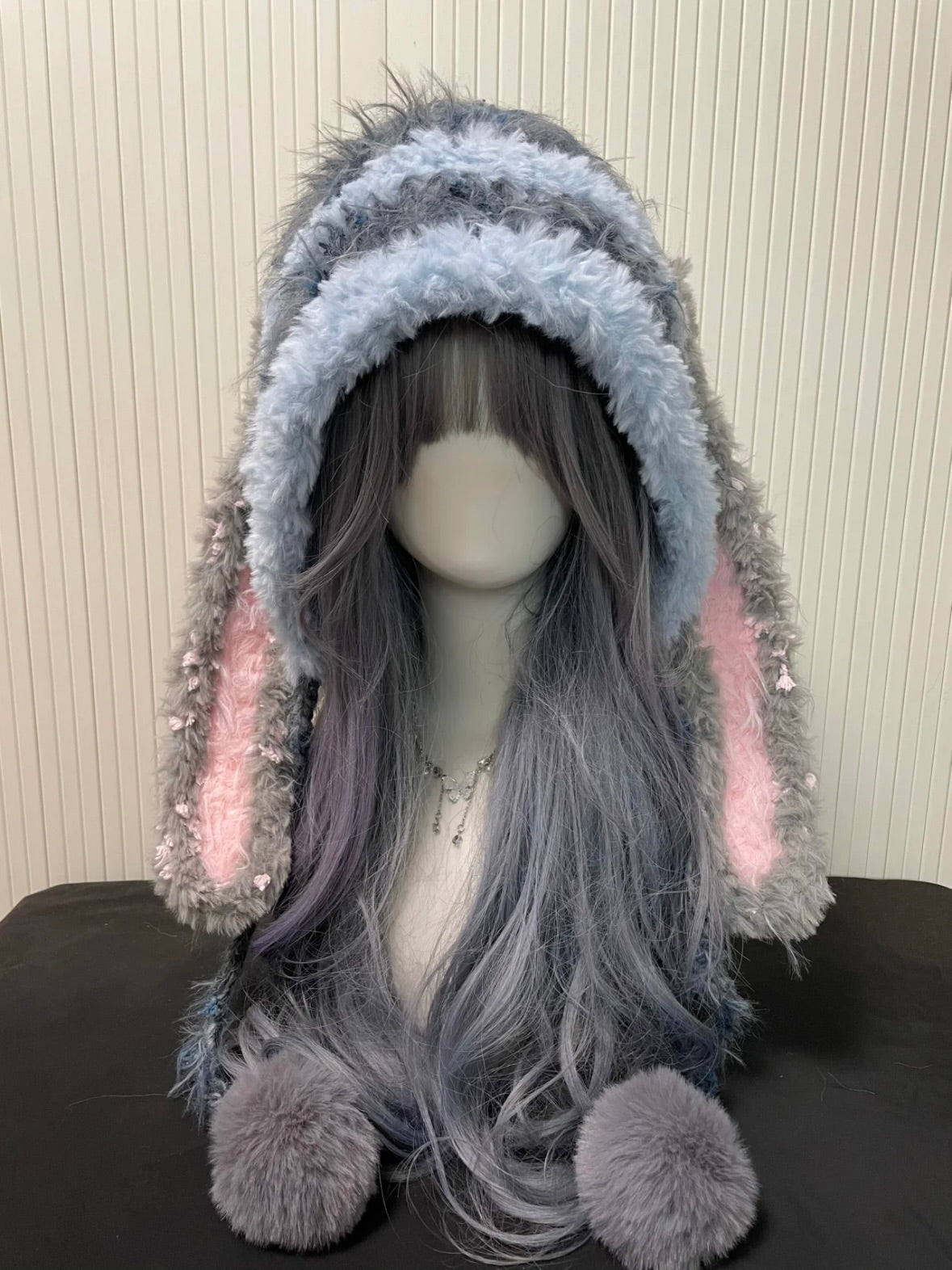 Judy Zootopie Bonnet Fait Main Oreilles de Lapin | Chapeau Animal Mignon au Crochet