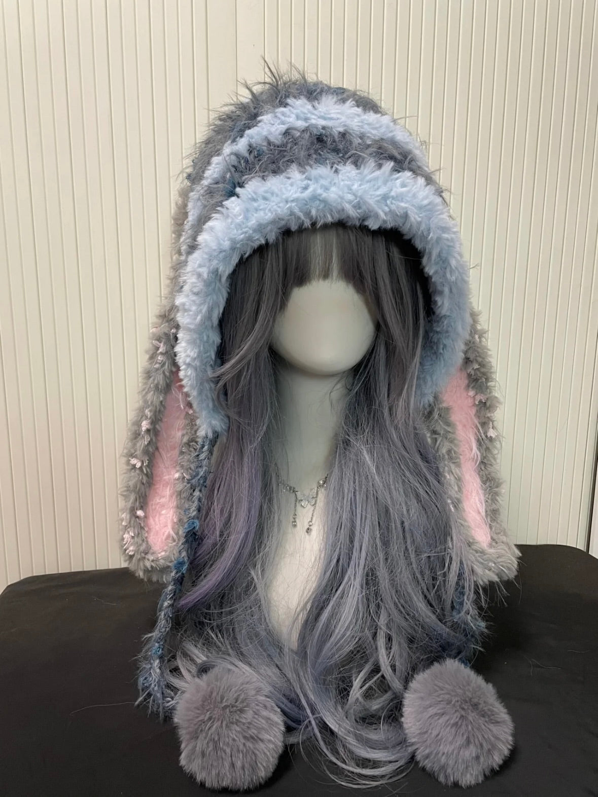 Judy Zootopie Bonnet Fait Main Oreilles de Lapin | Chapeau Animal Mignon au Crochet