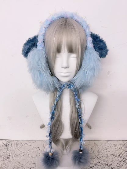 Schaf-Ohrenschützer, handgemachte Lamm-Ohrenwärmer, süße Winter-Ohrenschützer, Kawaii-Geschenk