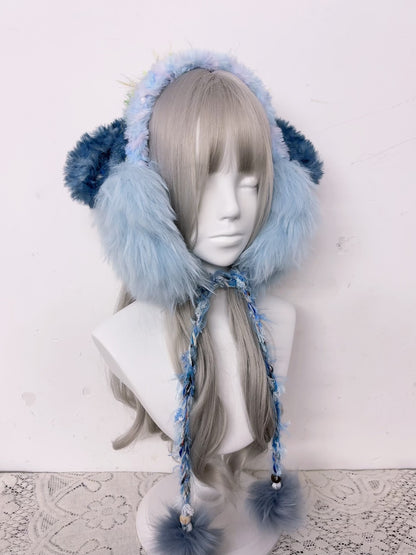 Schaf-Ohrenschützer, handgemachte Lamm-Ohrenwärmer, süße Winter-Ohrenschützer, Kawaii-Geschenk