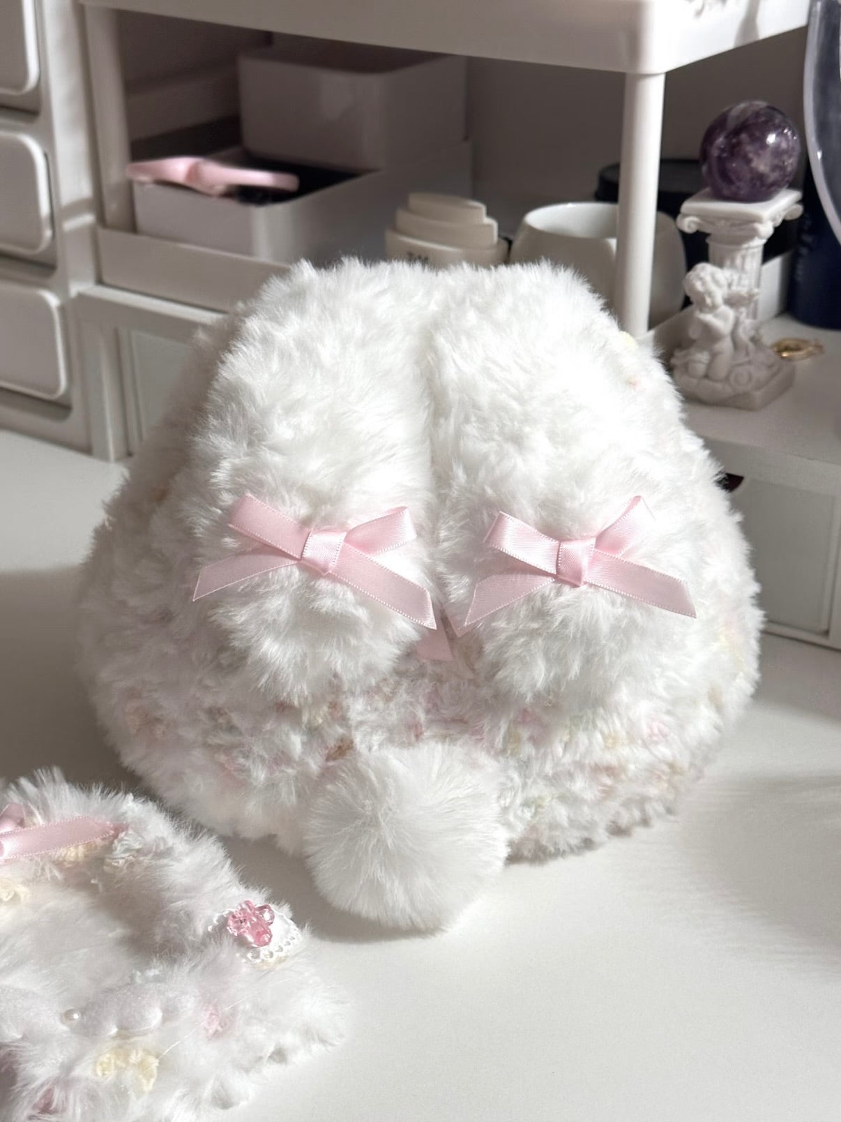 Niedlicher Plüsch Hasenrucksack Kawaii Hasentasche Lolita Hasenrucksack