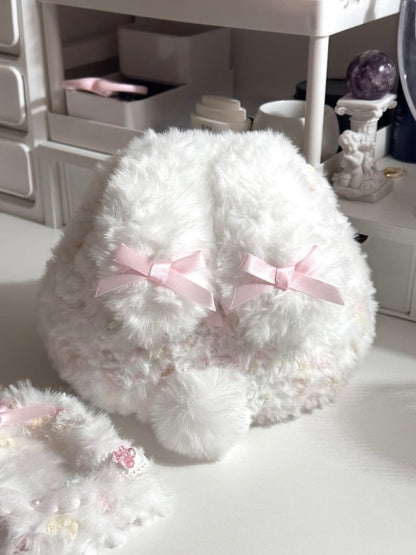 Niedlicher Plüsch Hasenrucksack Kawaii Hasentasche Lolita Hasenrucksack