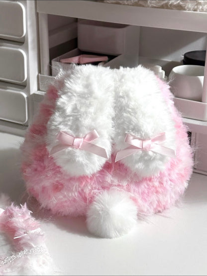 Niedlicher Plüsch Hasenrucksack Kawaii Hasentasche Lolita Hasenrucksack