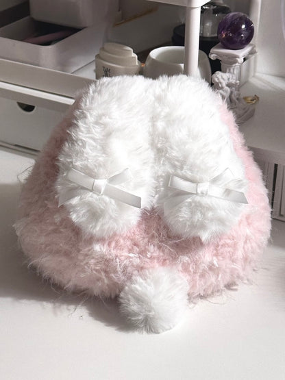 Niedlicher Plüsch Hasenrucksack Kawaii Hasentasche Lolita Hasenrucksack