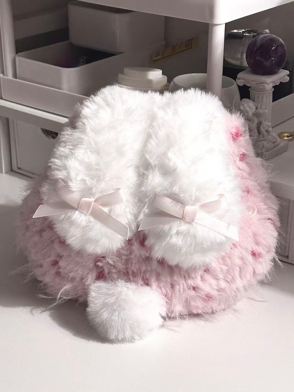 Niedlicher Plüsch Hasenrucksack Kawaii Hasentasche Lolita Hasenrucksack