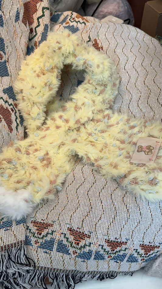 Creamy Yellow Neck Warmer